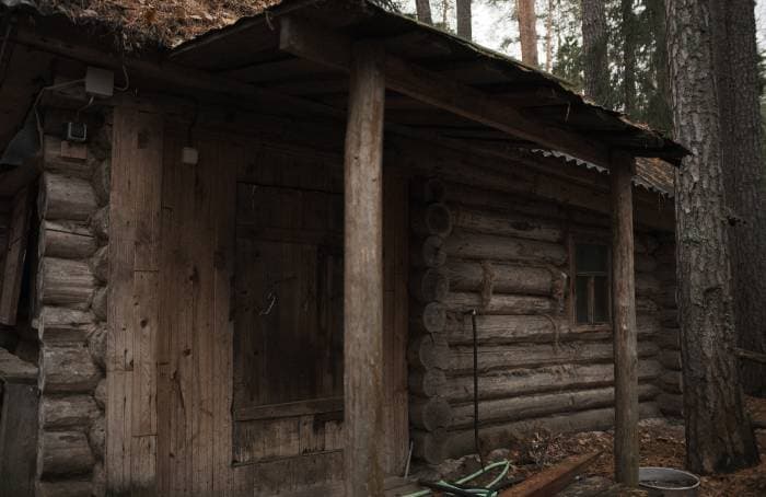 make Log Cabin with no money